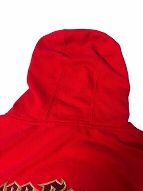 Orange County Choppers Heavy Hoodie Men Size L Red